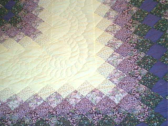 King Size Quilt in close up #1